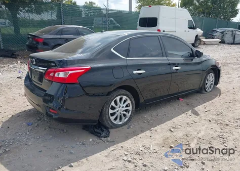 2018 Nissan Sentra Sv z USA, uszkodzony, nr VIN 3N1AB7AP4JL611496